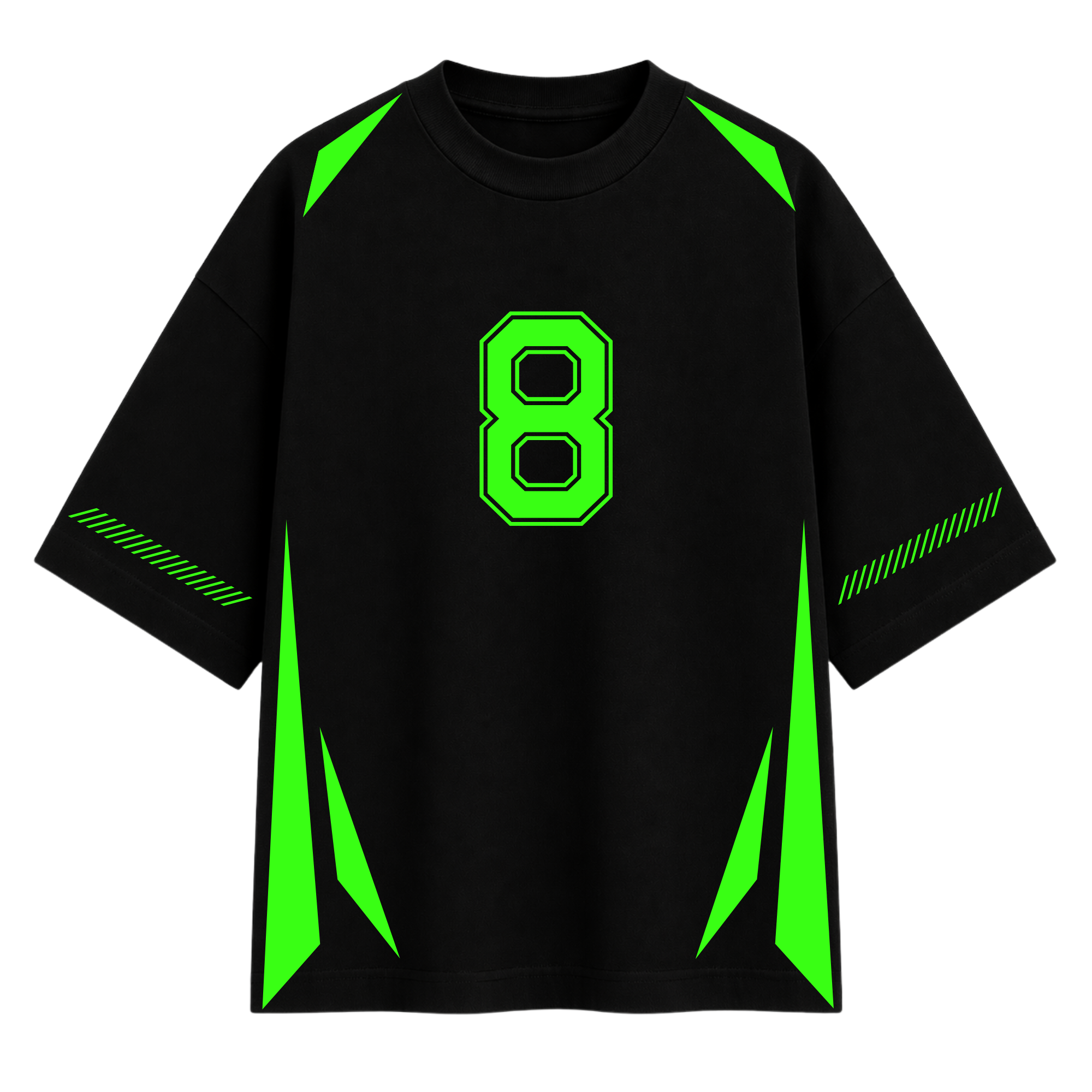BEAT8 Neon Green - Black