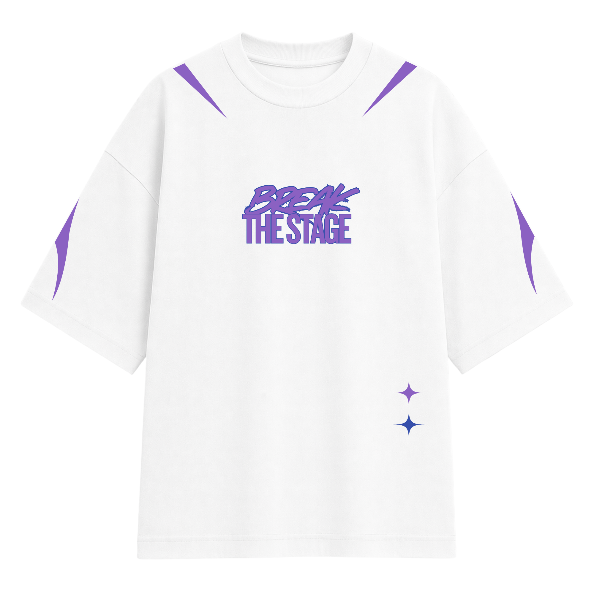 Dance Is My Only Drug-white purple