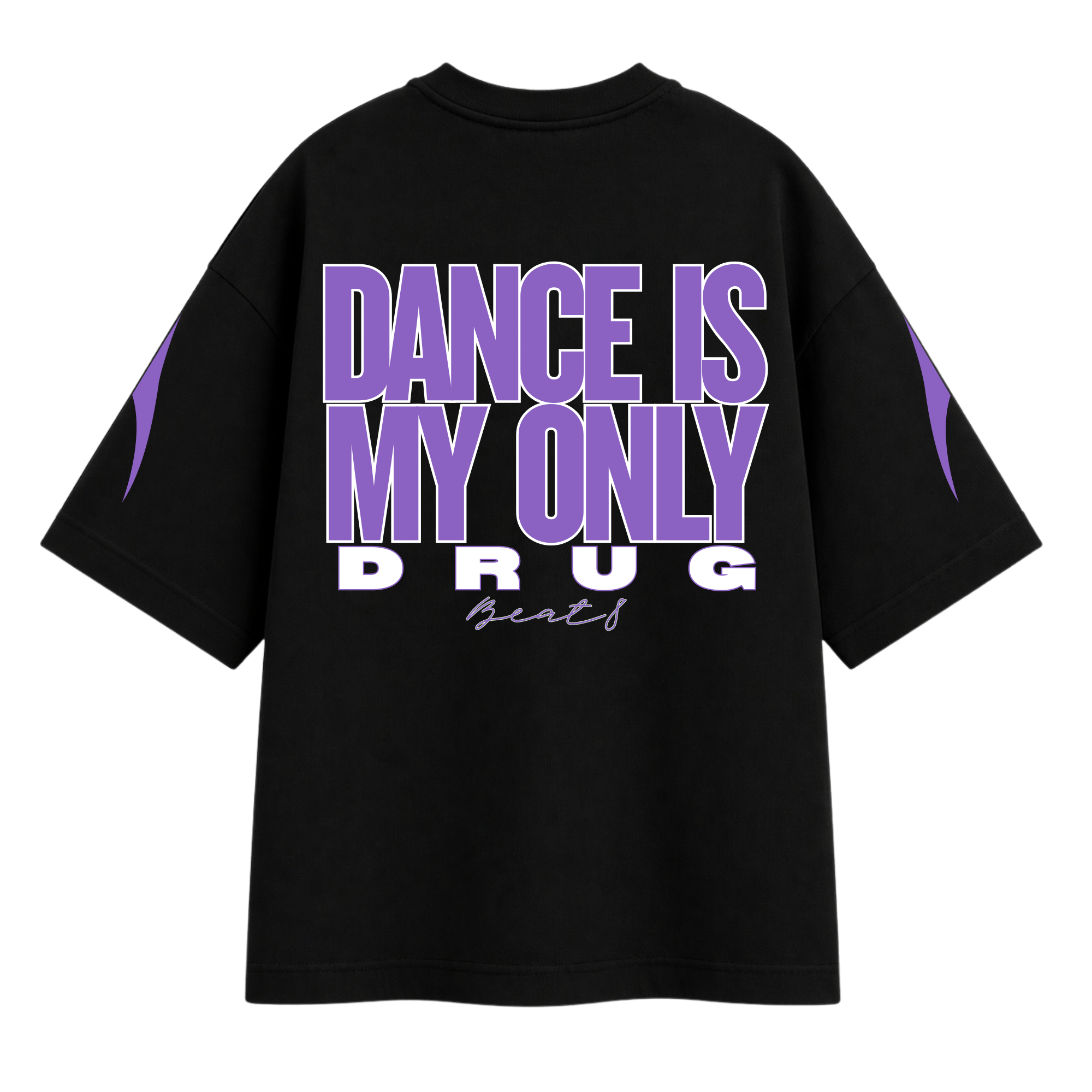 Dance Is My Only Drug Black-Purple