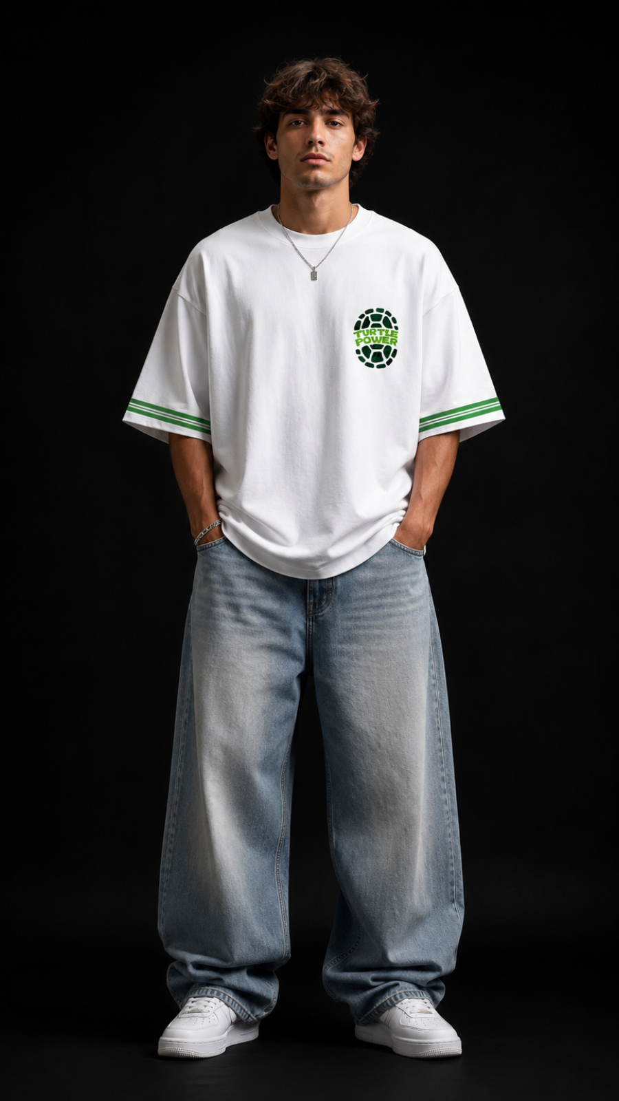 The Ninja Turtles Graphic - White