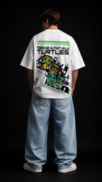 The Ninja Turtles Graphic - White