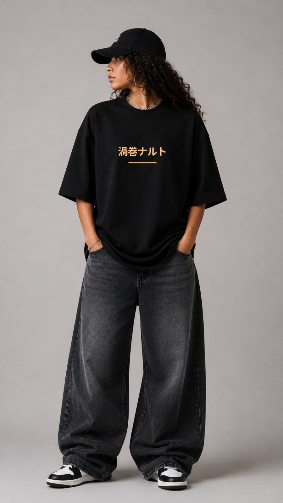 SHINOBI Naruto Graphic - Black