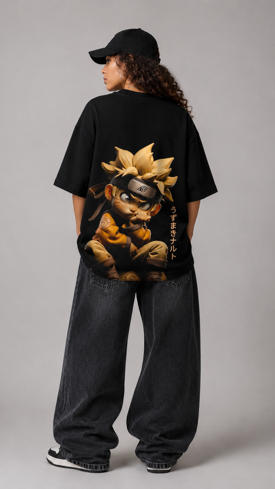SHINOBI Naruto Graphic - Black