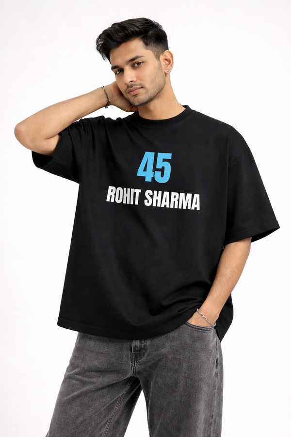 Rohit Sharma Captain Tribute T-Shirt For Unisex
