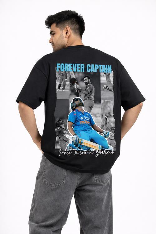 Rohit Sharma Captain Tribute T-Shirt For Unisex