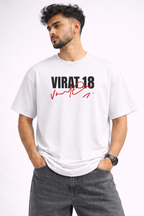 Gods Plan Cricket Virat Fan Tee - White
