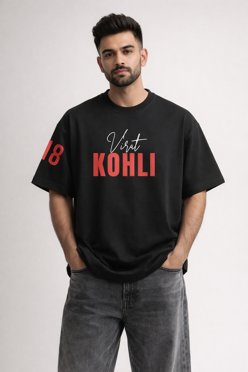 King 18 Black Tee