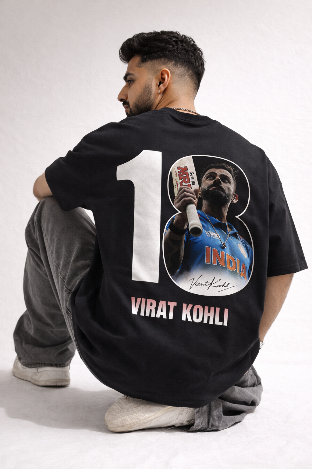 King 18 Black Tee