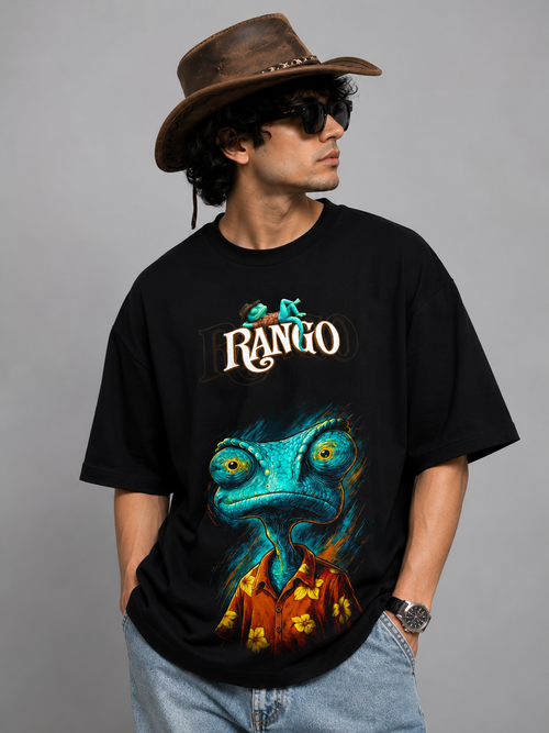 Rango Cartoon Graphic T-Shirt For Unisex