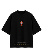 Cristiano Ronaldo Fan T-Shirt - Black