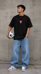 Cristiano Ronaldo Fan T-Shirt - Black