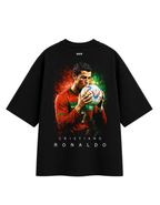 Cristiano Ronaldo Fan T-Shirt - Black