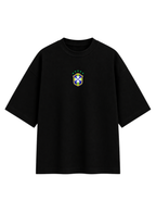 Neymar Brasil Football Fan T-Shirt - Black