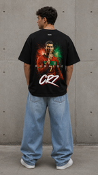 CR7 Ronaldo Football - Black