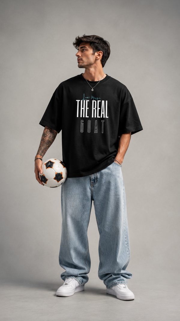 The Real Goat Messi - Black