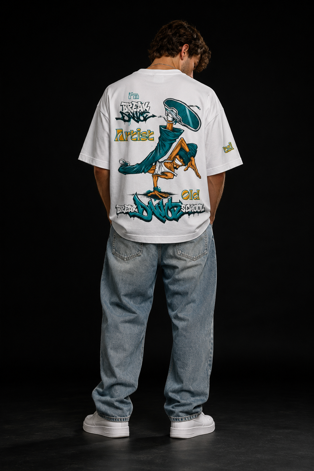 Break Dance Artist - White