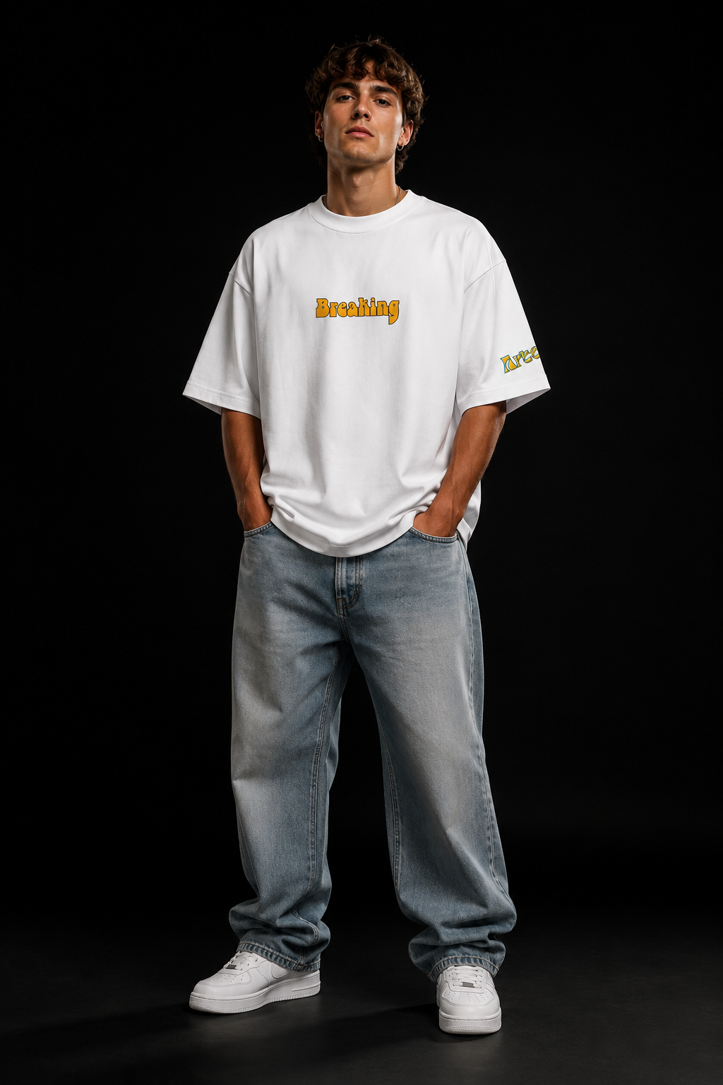 Break Dance Artist - White