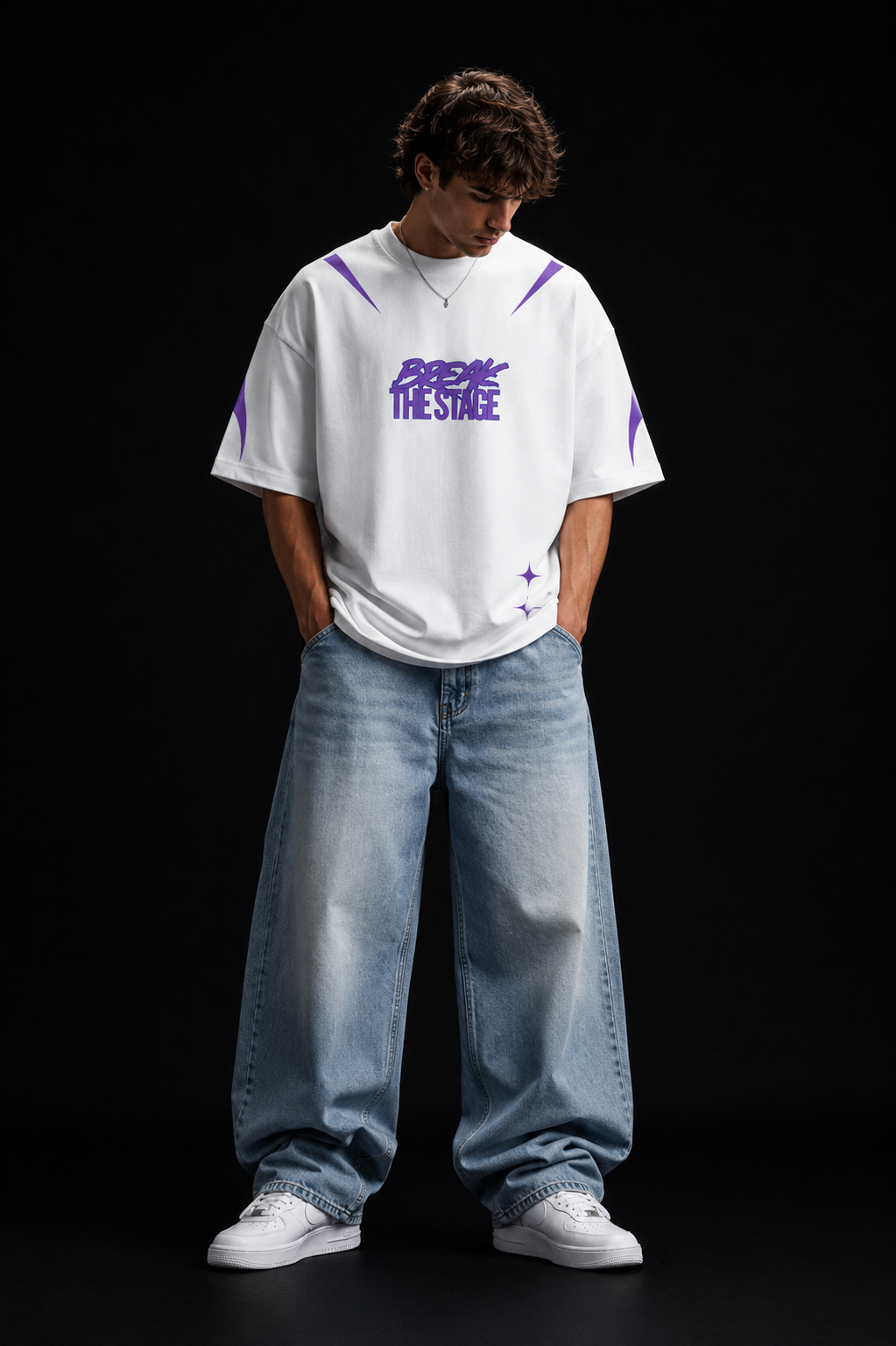 Dance Is My Only Drug-white purple