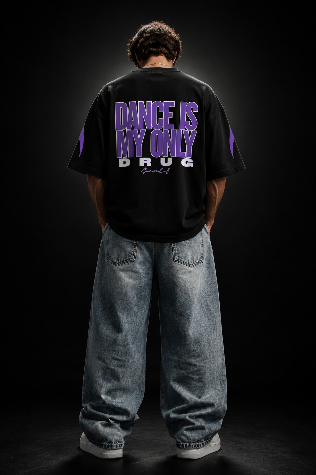 Dance Is My Only Drug Black-Purple