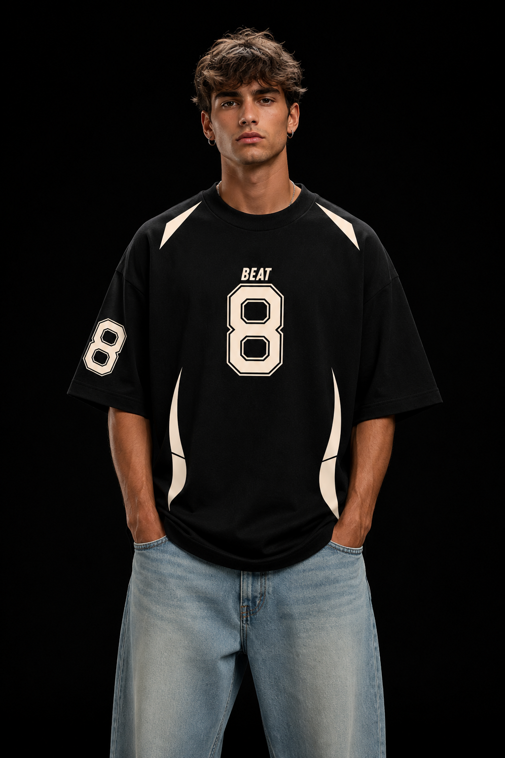 Beat 8 -1 Jersey Black