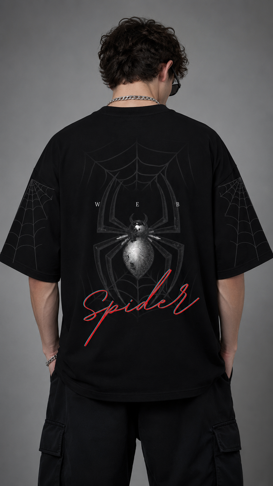 Spider Web Black