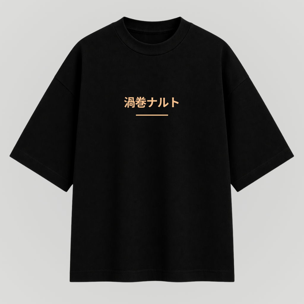 SHINOBI Naruto Graphic - Black