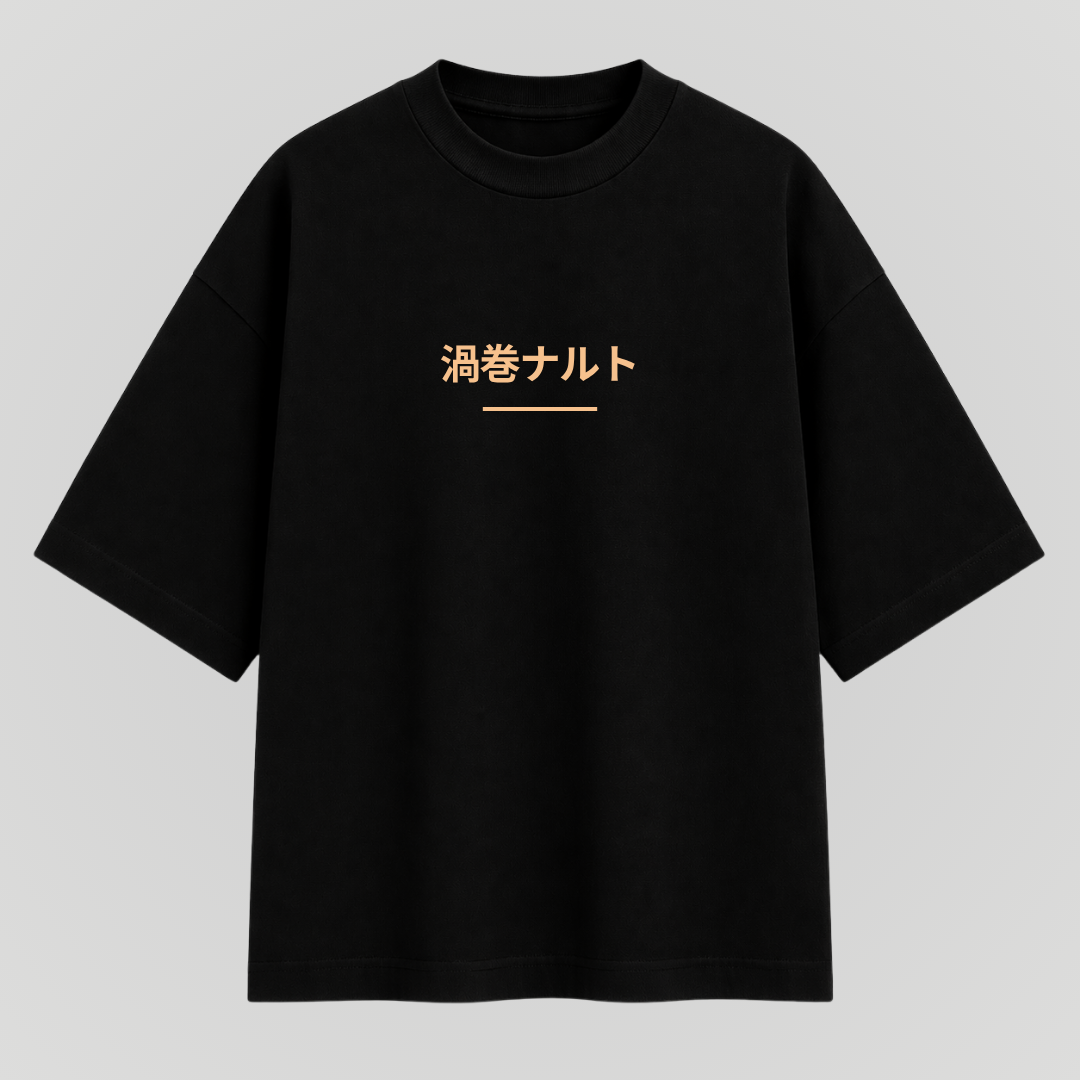 SHINOBI Naruto Graphic - Black