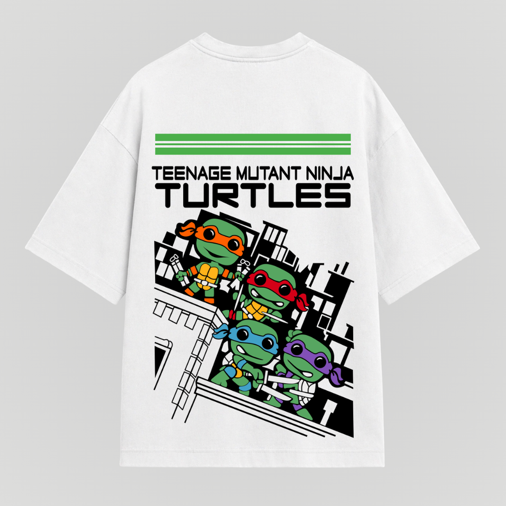 The Ninja Turtles Graphic - White